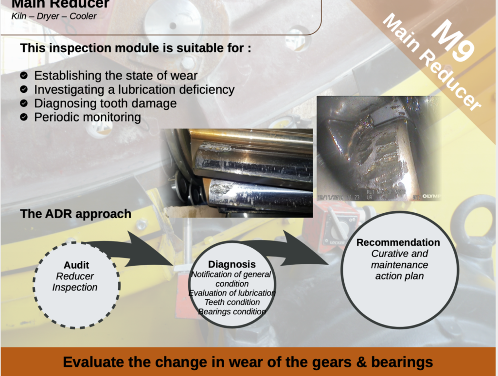 Sercem industrie - preventive maintenance - main reducer